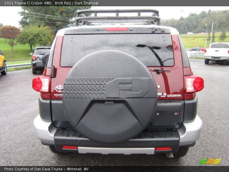 Brick Red / Dark Charcoal 2011 Toyota FJ Cruiser 4WD