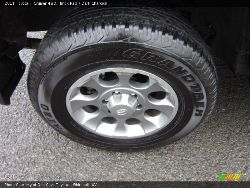 Brick Red / Dark Charcoal 2011 Toyota FJ Cruiser 4WD