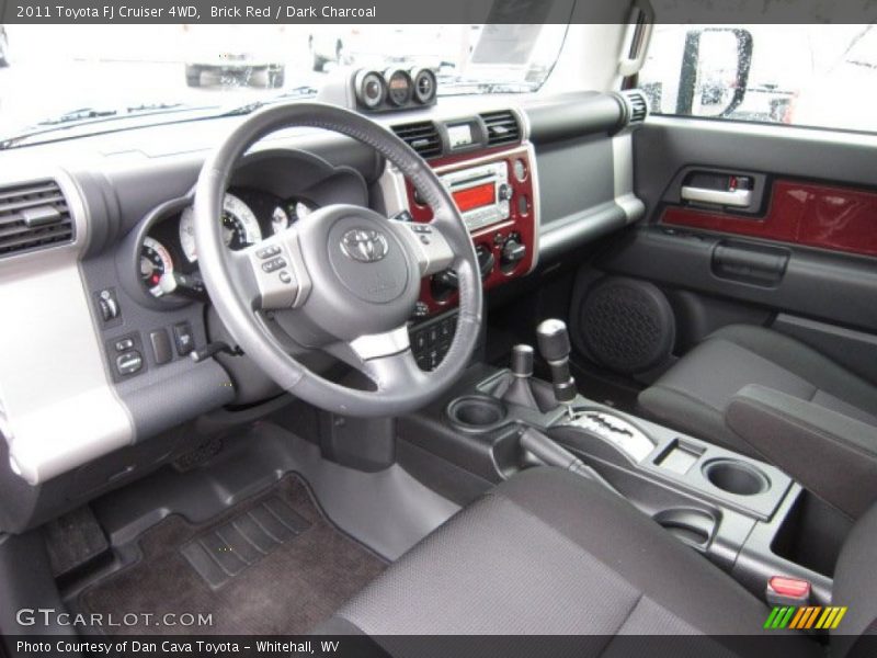 Brick Red / Dark Charcoal 2011 Toyota FJ Cruiser 4WD