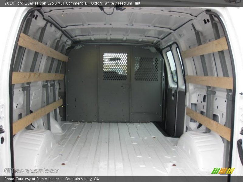 Oxford White / Medium Flint 2010 Ford E Series Van E250 XLT Commericial