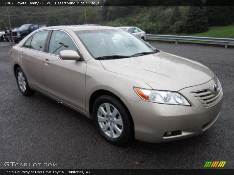 Desert Sand Mica / Bisque 2007 Toyota Camry XLE V6