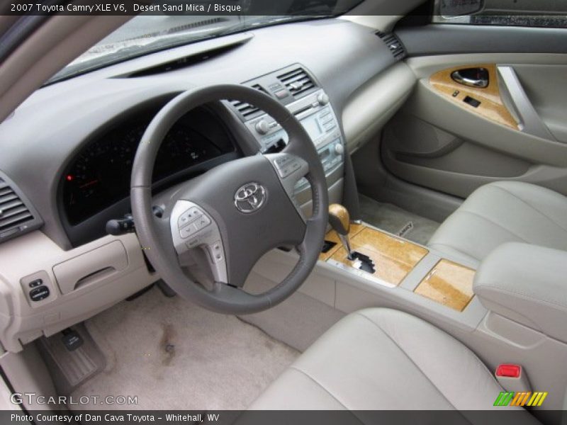 Desert Sand Mica / Bisque 2007 Toyota Camry XLE V6