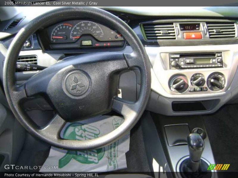 Cool Silver Metallic / Gray 2005 Mitsubishi Lancer ES