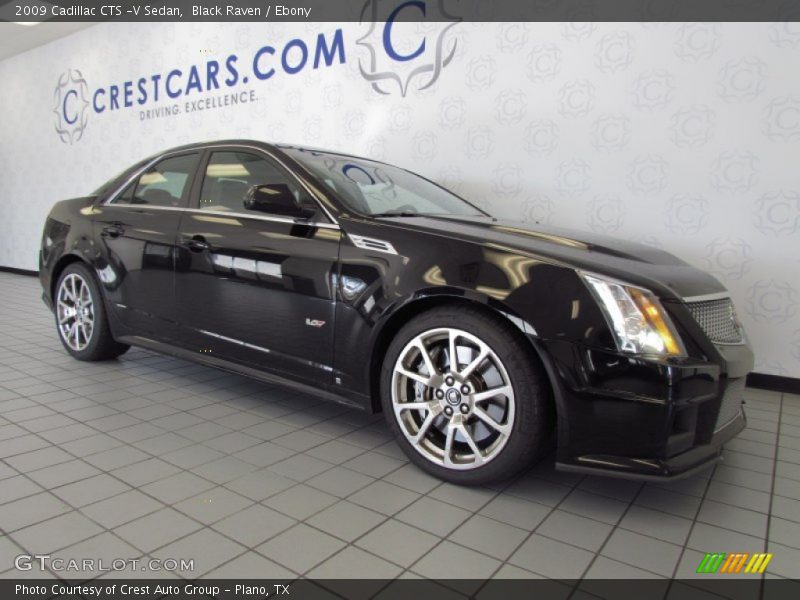 Black Raven / Ebony 2009 Cadillac CTS -V Sedan