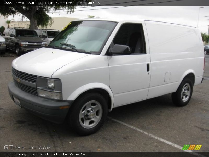 Summit White / Medium Gray 2005 Chevrolet Astro Cargo Van