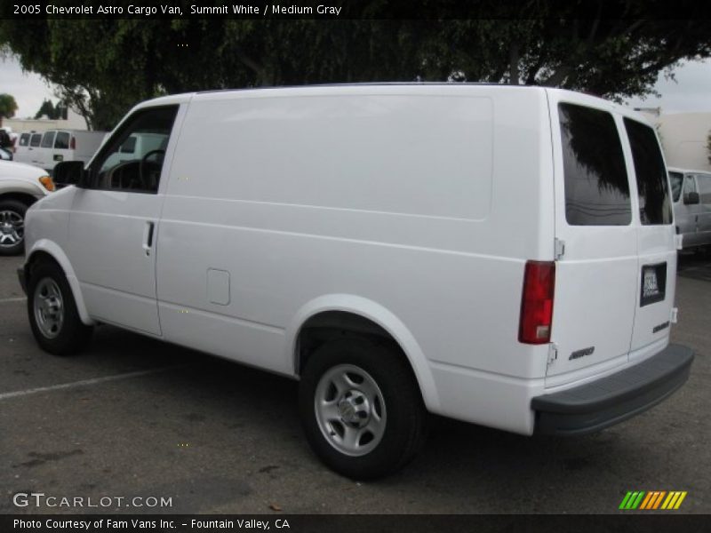 Summit White / Medium Gray 2005 Chevrolet Astro Cargo Van