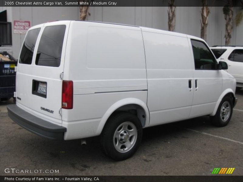 Summit White / Medium Gray 2005 Chevrolet Astro Cargo Van