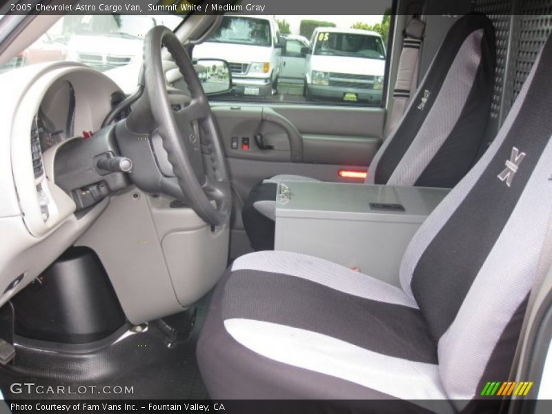 Summit White / Medium Gray 2005 Chevrolet Astro Cargo Van
