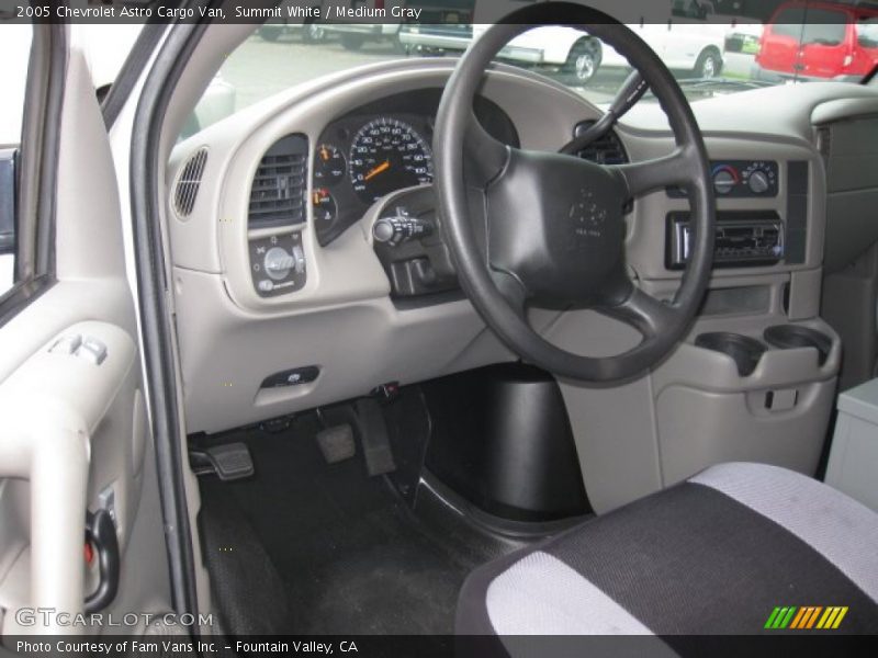 Summit White / Medium Gray 2005 Chevrolet Astro Cargo Van