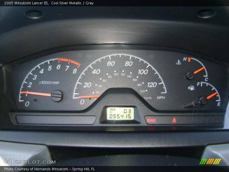 Cool Silver Metallic / Gray 2005 Mitsubishi Lancer ES