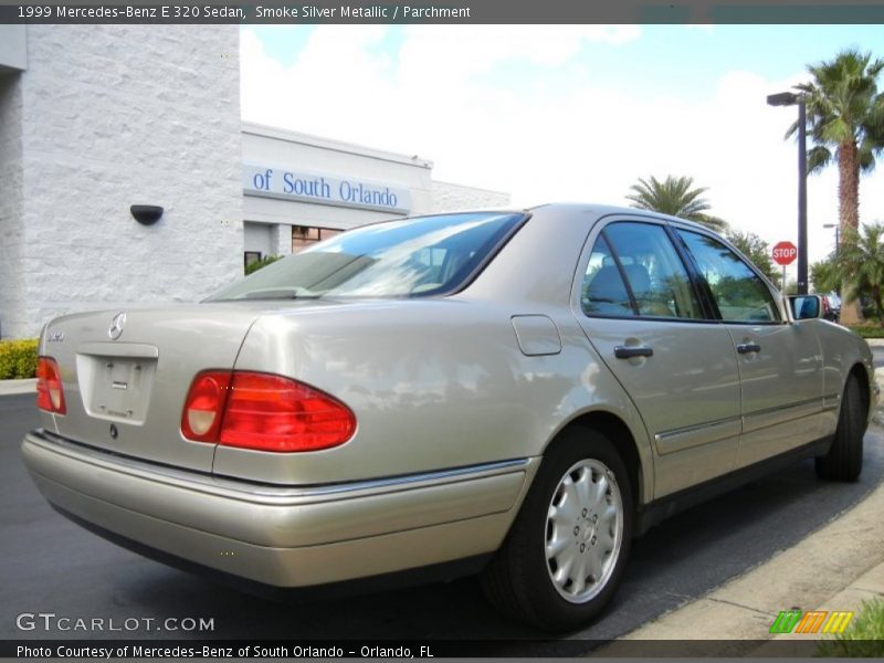 Smoke Silver Metallic / Parchment 1999 Mercedes-Benz E 320 Sedan