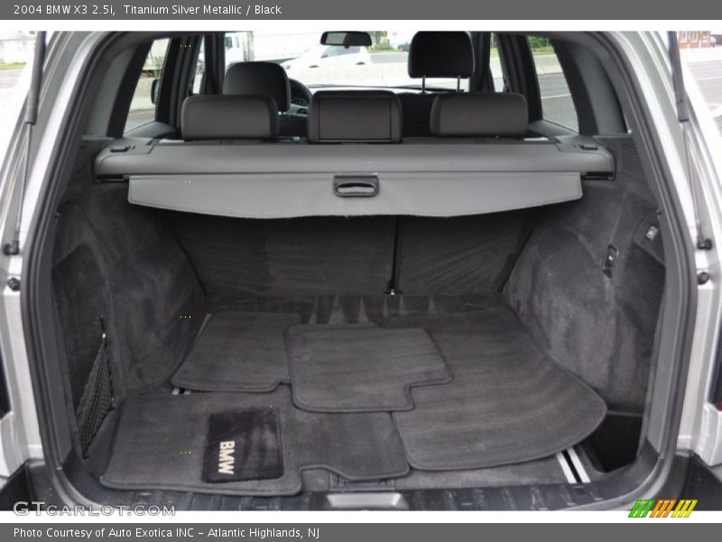 Titanium Silver Metallic / Black 2004 BMW X3 2.5i