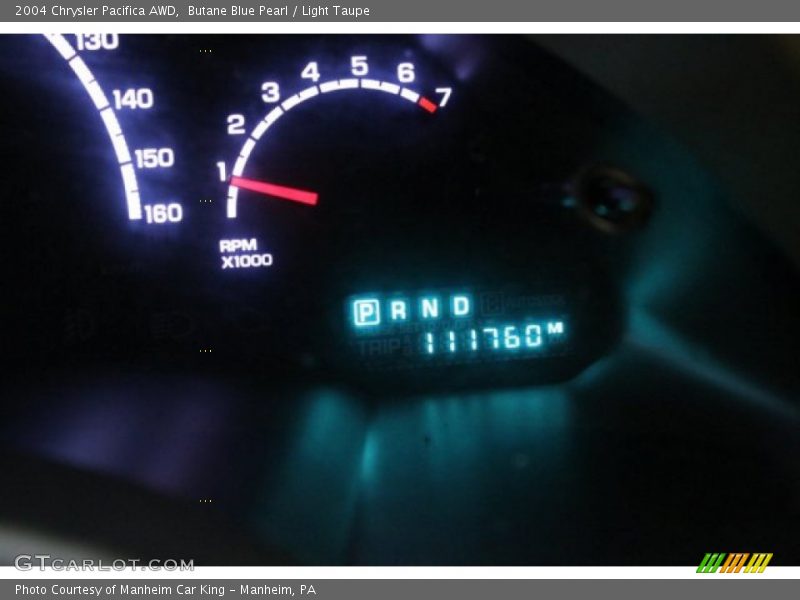 Butane Blue Pearl / Light Taupe 2004 Chrysler Pacifica AWD