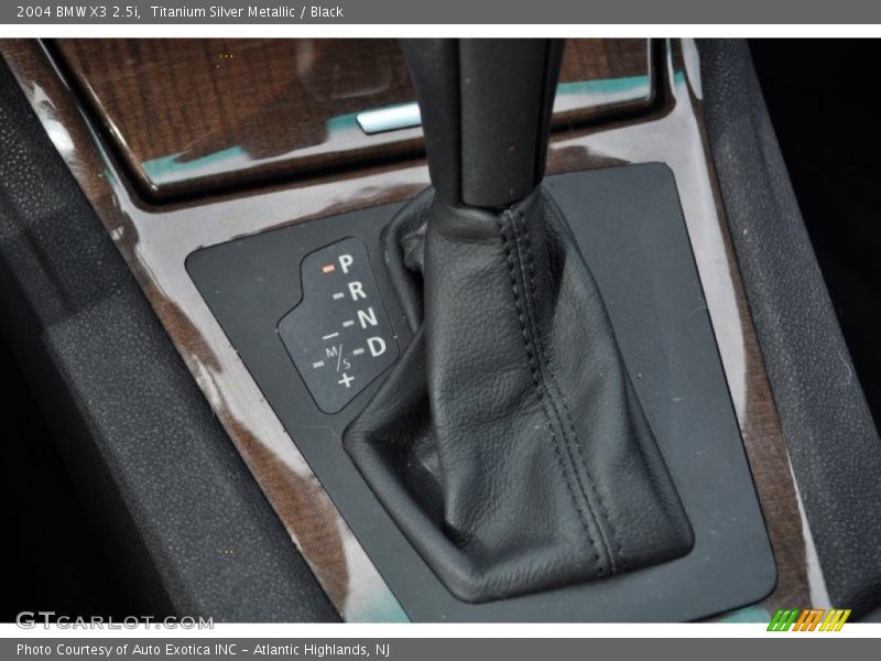 Titanium Silver Metallic / Black 2004 BMW X3 2.5i