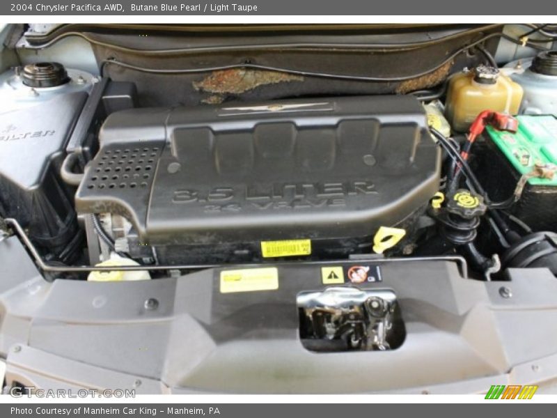 Butane Blue Pearl / Light Taupe 2004 Chrysler Pacifica AWD