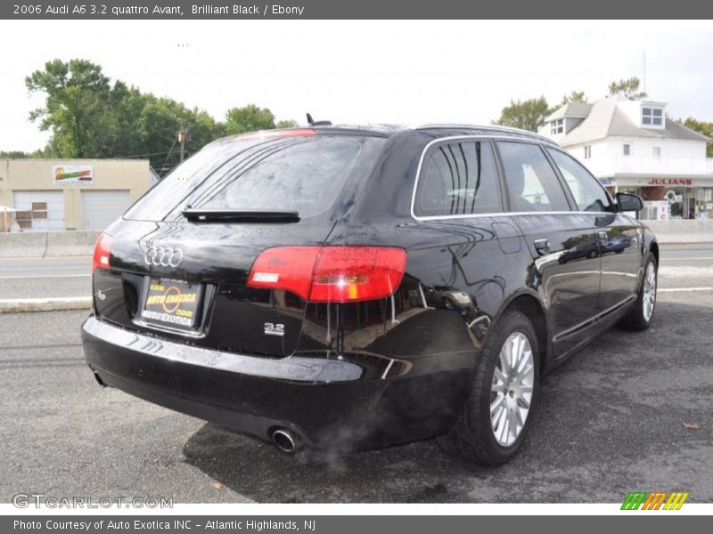 Brilliant Black / Ebony 2006 Audi A6 3.2 quattro Avant
