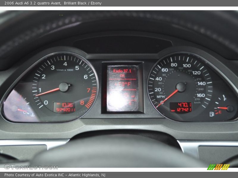  2006 A6 3.2 quattro Avant 3.2 quattro Avant Gauges