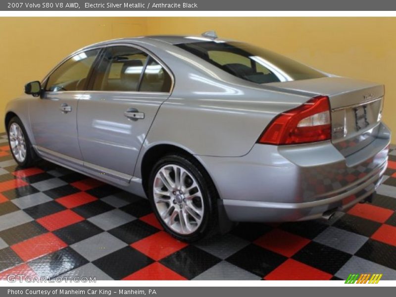 Electric Silver Metallic / Anthracite Black 2007 Volvo S80 V8 AWD