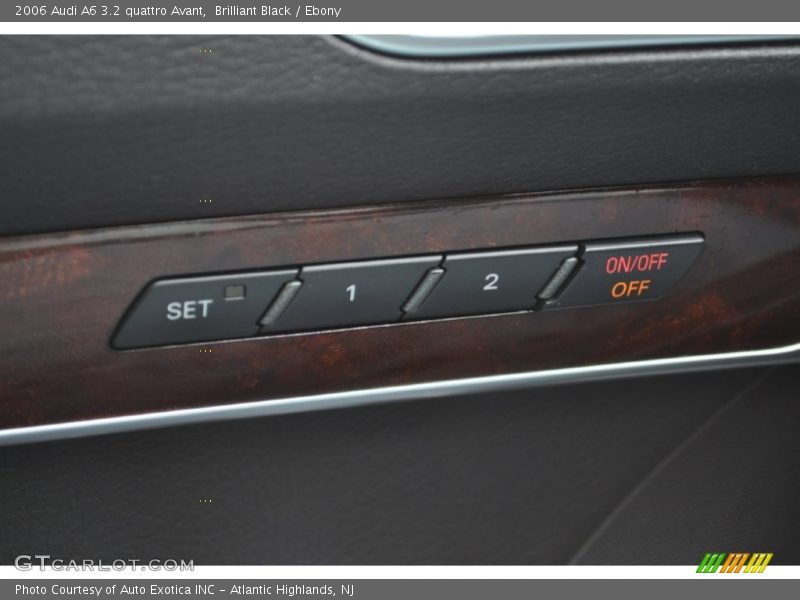 Controls of 2006 A6 3.2 quattro Avant