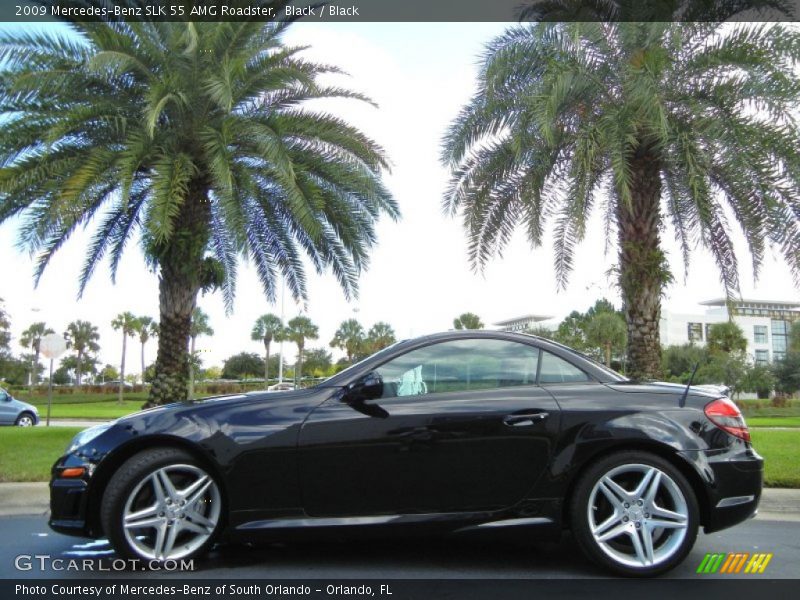  2009 SLK 55 AMG Roadster Black