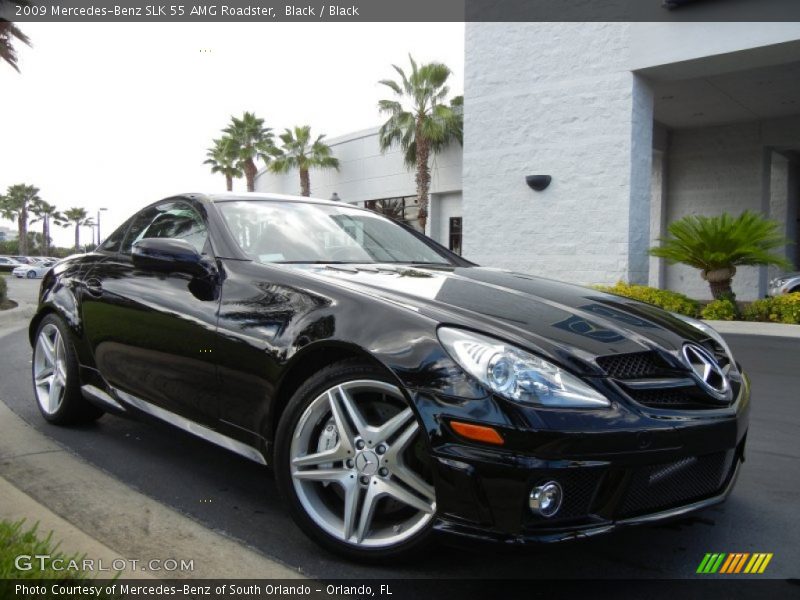  2009 SLK 55 AMG Roadster Black