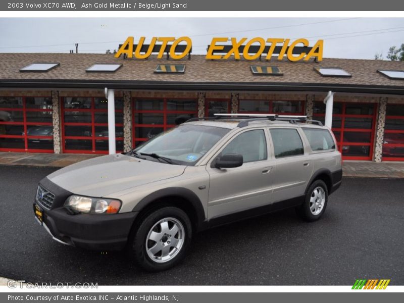 Ash Gold Metallic / Beige/Light Sand 2003 Volvo XC70 AWD
