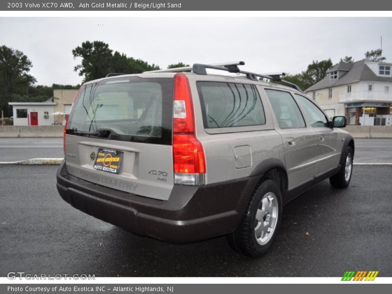 Ash Gold Metallic / Beige/Light Sand 2003 Volvo XC70 AWD