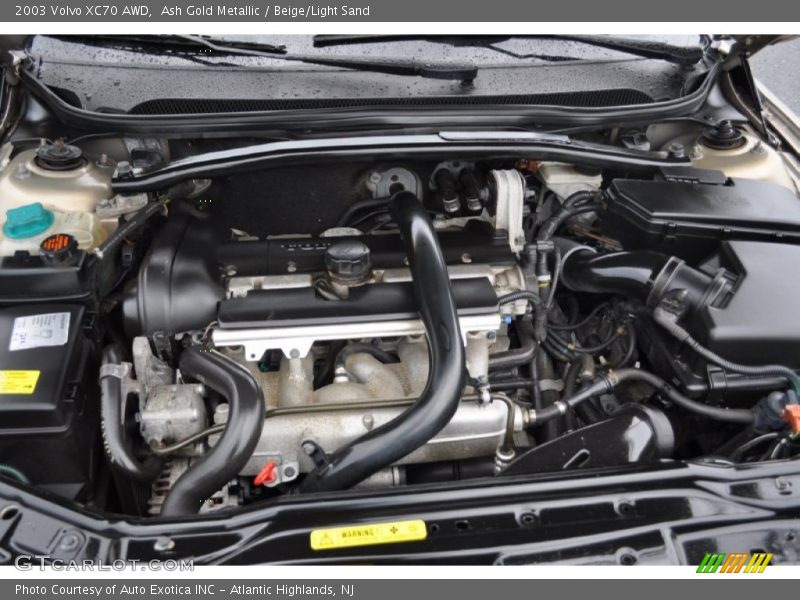  2003 XC70 AWD Engine - 2.5 Liter Turbocharged DOHC 20-Valve 5 Cylinder