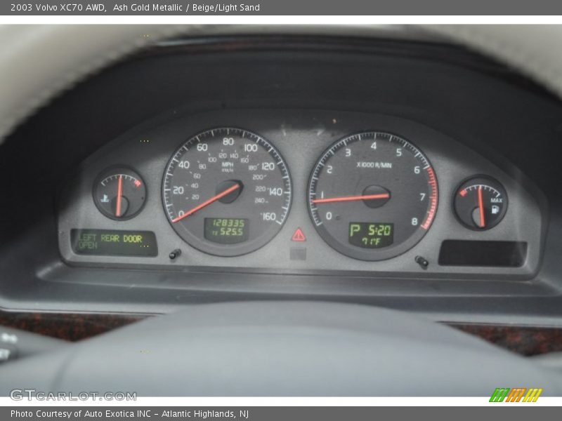  2003 XC70 AWD AWD Gauges