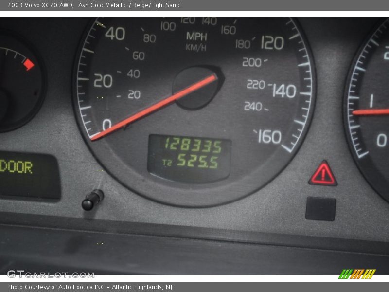 Ash Gold Metallic / Beige/Light Sand 2003 Volvo XC70 AWD