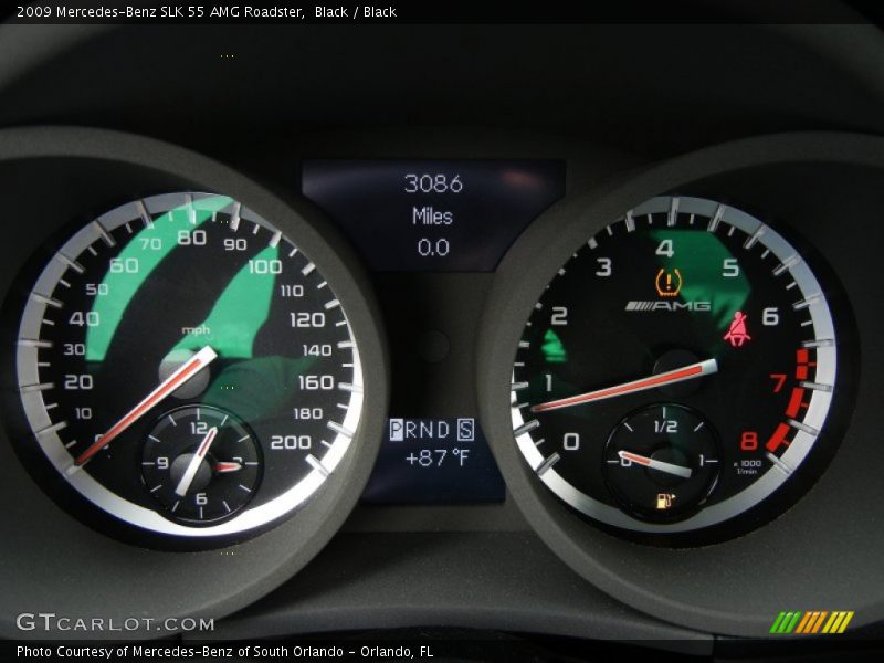  2009 SLK 55 AMG Roadster 55 AMG Roadster Gauges