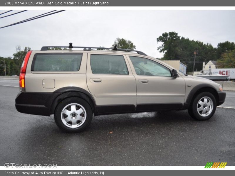 Ash Gold Metallic / Beige/Light Sand 2003 Volvo XC70 AWD
