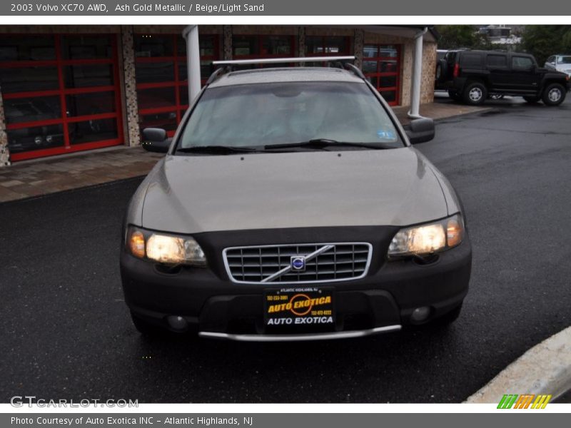 Ash Gold Metallic / Beige/Light Sand 2003 Volvo XC70 AWD