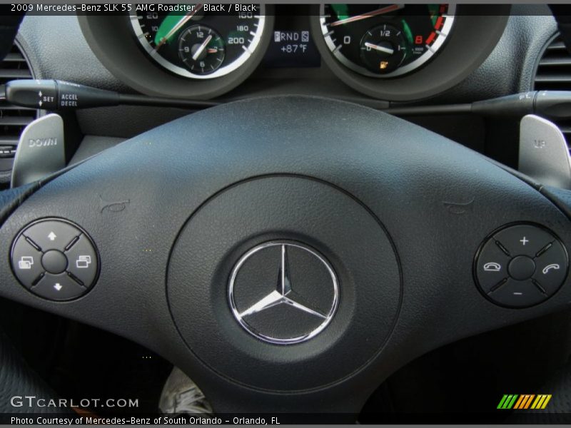 2009 SLK 55 AMG Roadster Steering Wheel