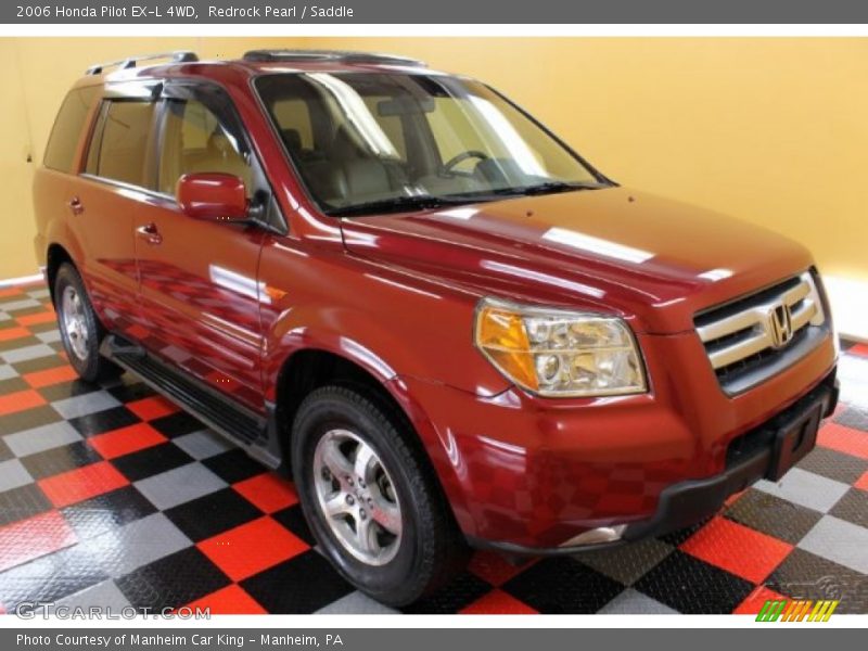 Redrock Pearl / Saddle 2006 Honda Pilot EX-L 4WD