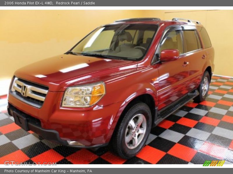 Redrock Pearl / Saddle 2006 Honda Pilot EX-L 4WD