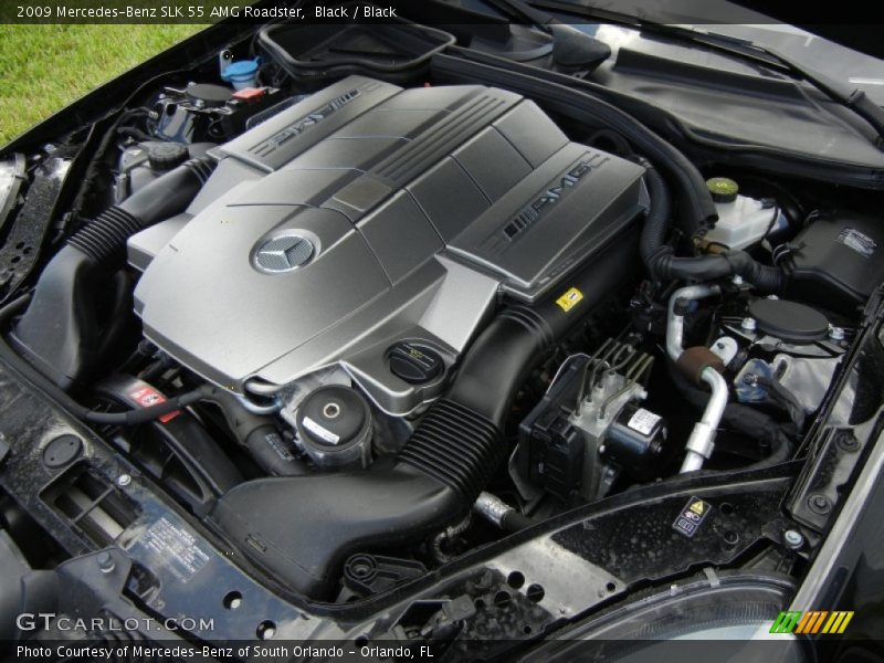  2009 SLK 55 AMG Roadster Engine - 5.4 Liter AMG SOHC 24-Valve V8