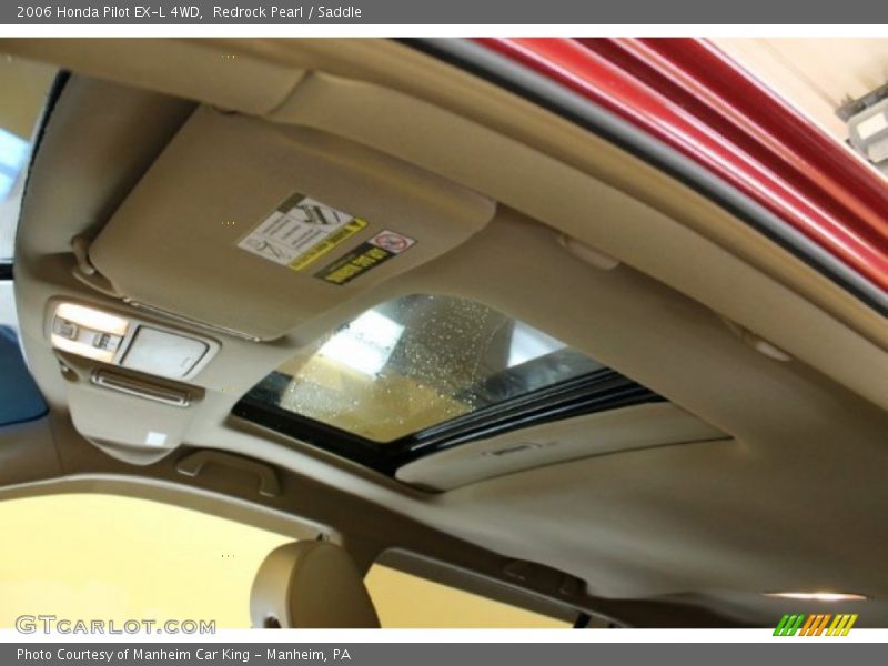 Redrock Pearl / Saddle 2006 Honda Pilot EX-L 4WD