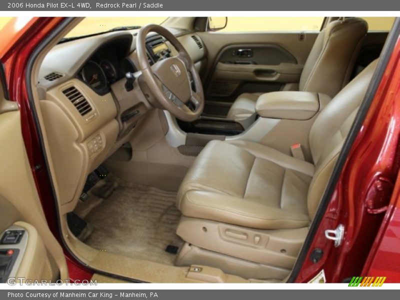 Redrock Pearl / Saddle 2006 Honda Pilot EX-L 4WD
