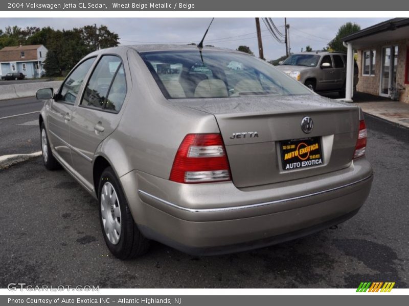 Wheat Beige Metallic / Beige 2004 Volkswagen Jetta GL Sedan