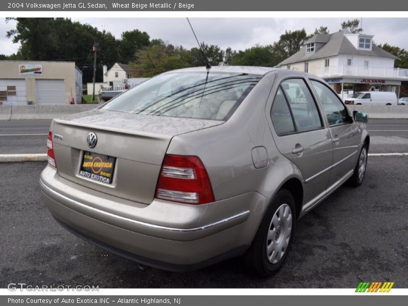Wheat Beige Metallic / Beige 2004 Volkswagen Jetta GL Sedan