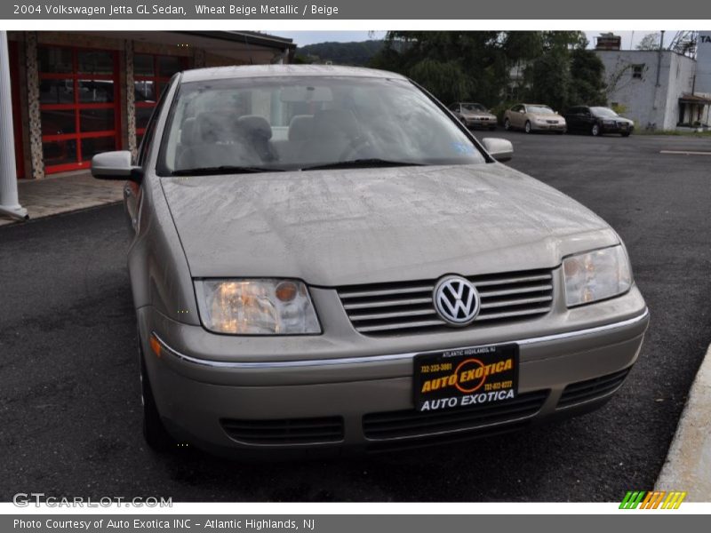 Wheat Beige Metallic / Beige 2004 Volkswagen Jetta GL Sedan