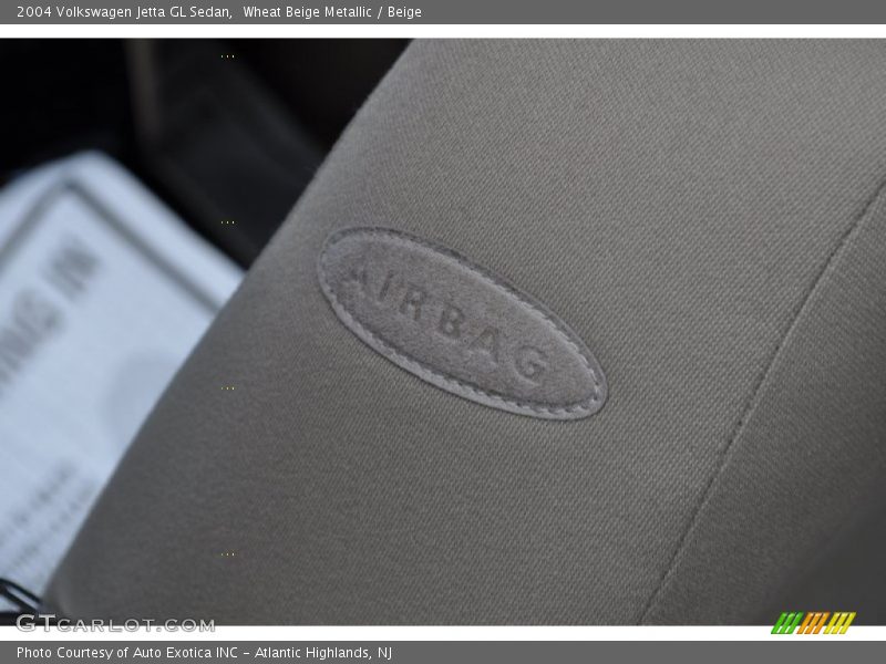 Wheat Beige Metallic / Beige 2004 Volkswagen Jetta GL Sedan