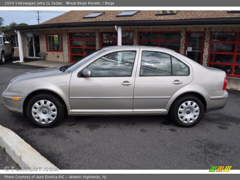  2004 Jetta GL Sedan Wheat Beige Metallic
