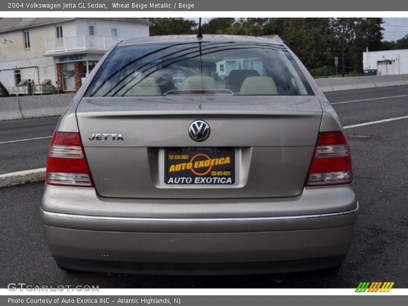 Wheat Beige Metallic / Beige 2004 Volkswagen Jetta GL Sedan