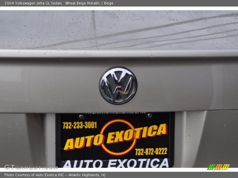 Wheat Beige Metallic / Beige 2004 Volkswagen Jetta GL Sedan