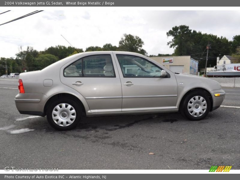 Wheat Beige Metallic / Beige 2004 Volkswagen Jetta GL Sedan