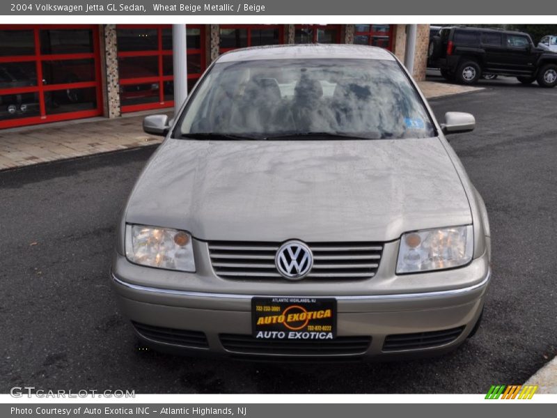 Wheat Beige Metallic / Beige 2004 Volkswagen Jetta GL Sedan