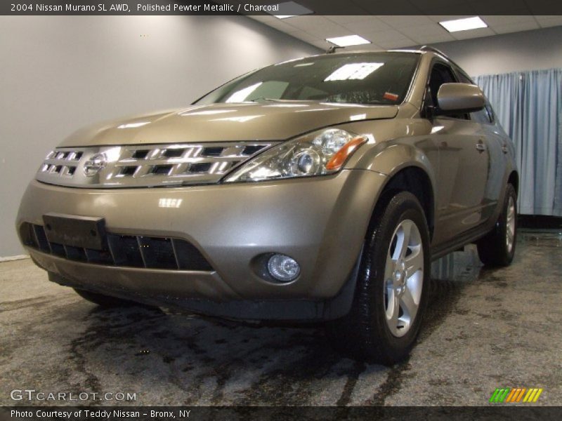 Polished Pewter Metallic / Charcoal 2004 Nissan Murano SL AWD