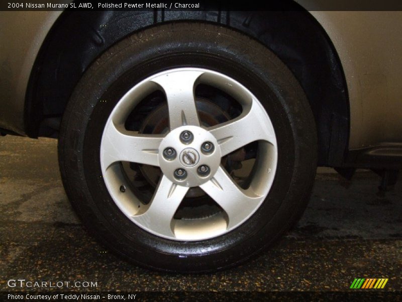 Polished Pewter Metallic / Charcoal 2004 Nissan Murano SL AWD